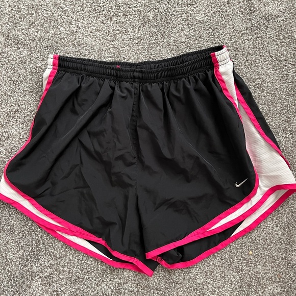 Nike Pants - Nike Pink/Black Dri Fit Shorts